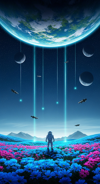 Astronaut Field of Dreams