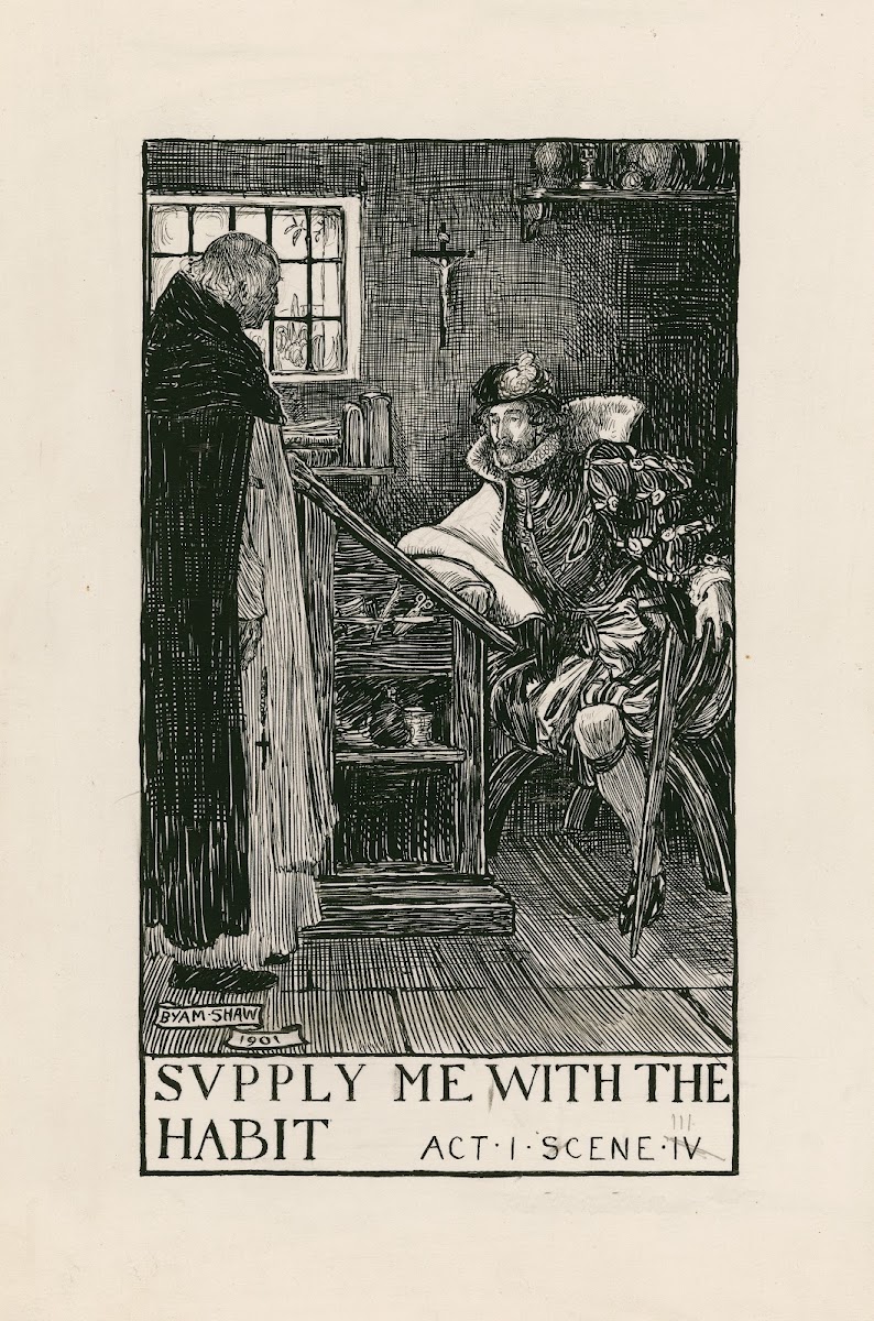 Measure for measure Supply me with the habit Act I Scene IV 1900