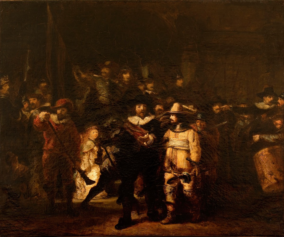 La Ronde de nuit daprès Rembrandt 1853
