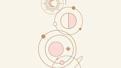 Celestial iPhone Wallpaper, Abstract Pastel Wallpaper Background