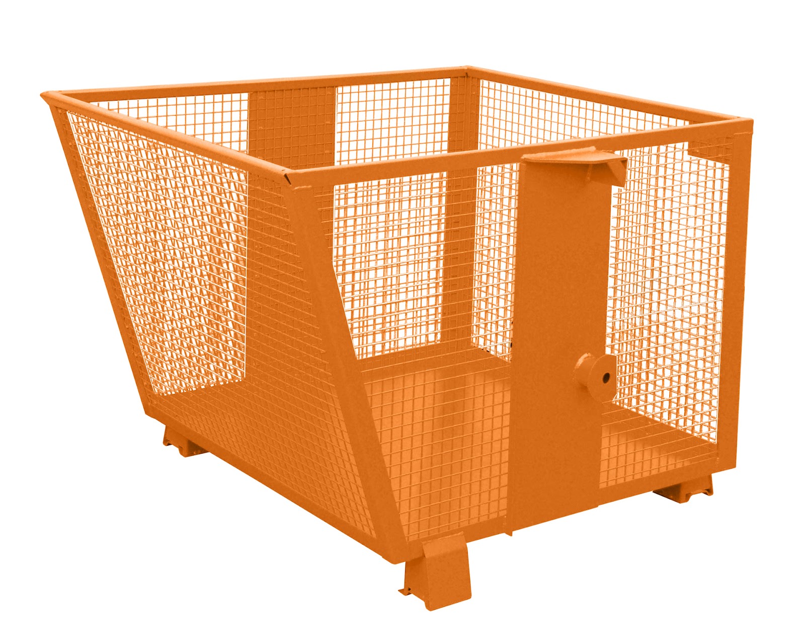 Gaascontainer BSK-G 90, gelakt, Geeloranje
