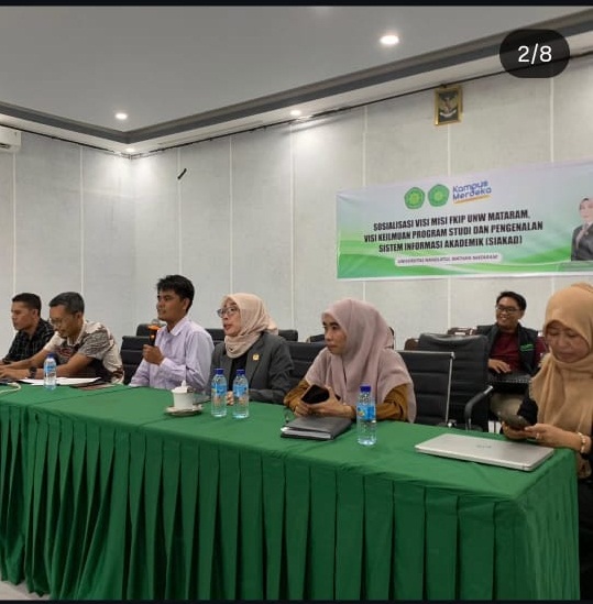 Sosialisasi Visi dan Misi FKIP UNW Mataram 