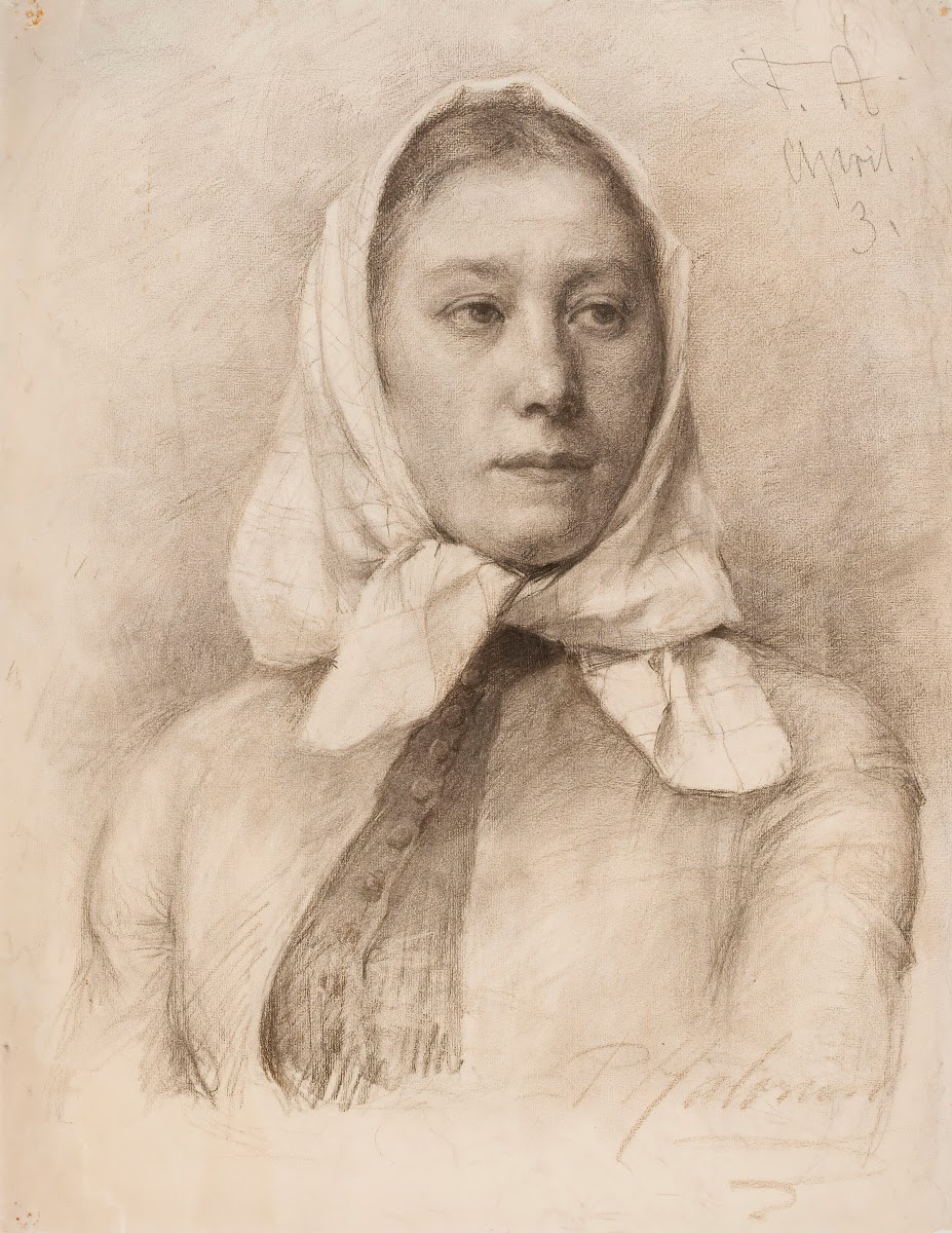 Girl in a Scarf 1889