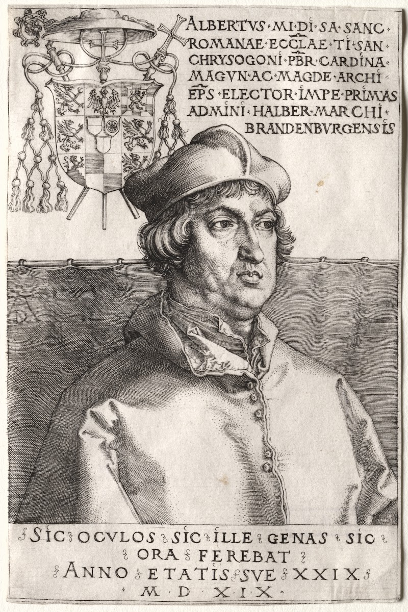 Cardinal Albrecht of Brandenburg 1519