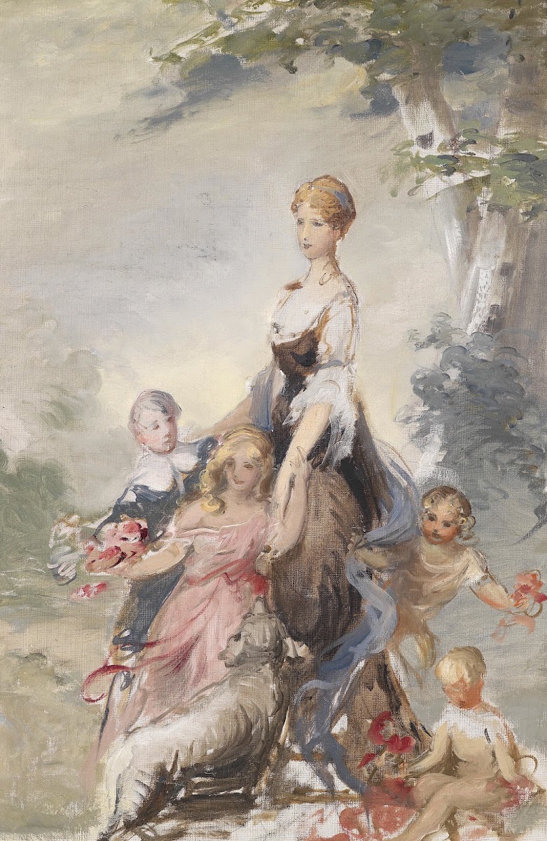 Mutter mit Kindern