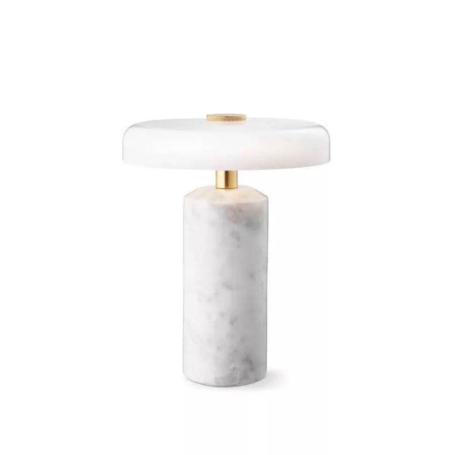 Table lamp 5809 with marble base and LED
