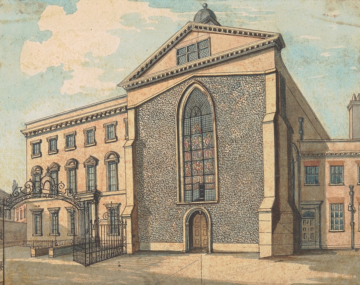 Rolls Chapel between 1794 and 1800