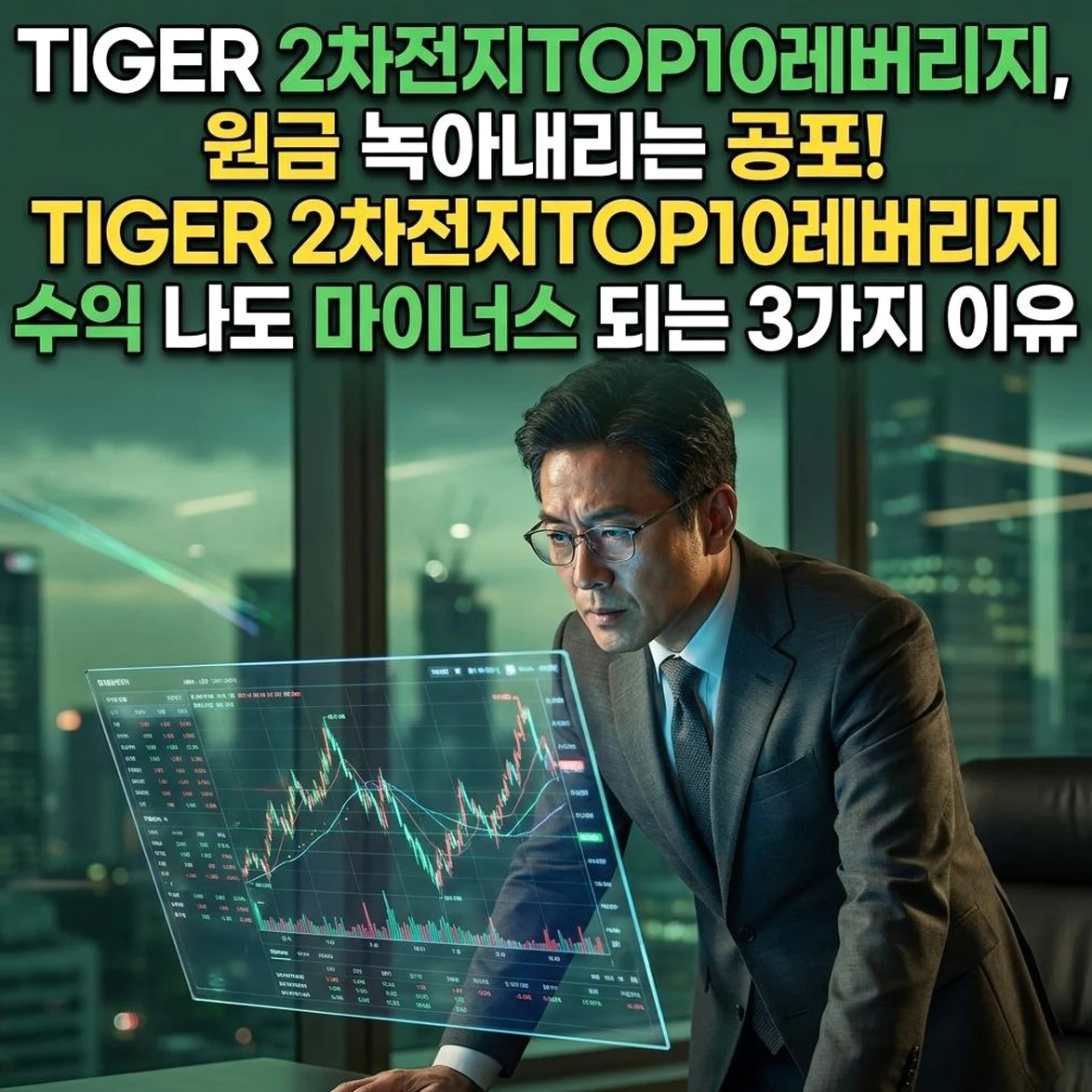 TIGER 2차전지TOP10레버리지, '음의 복리'와 15.4% 세금 모르고 투자하면 100% 손해 보는 이유