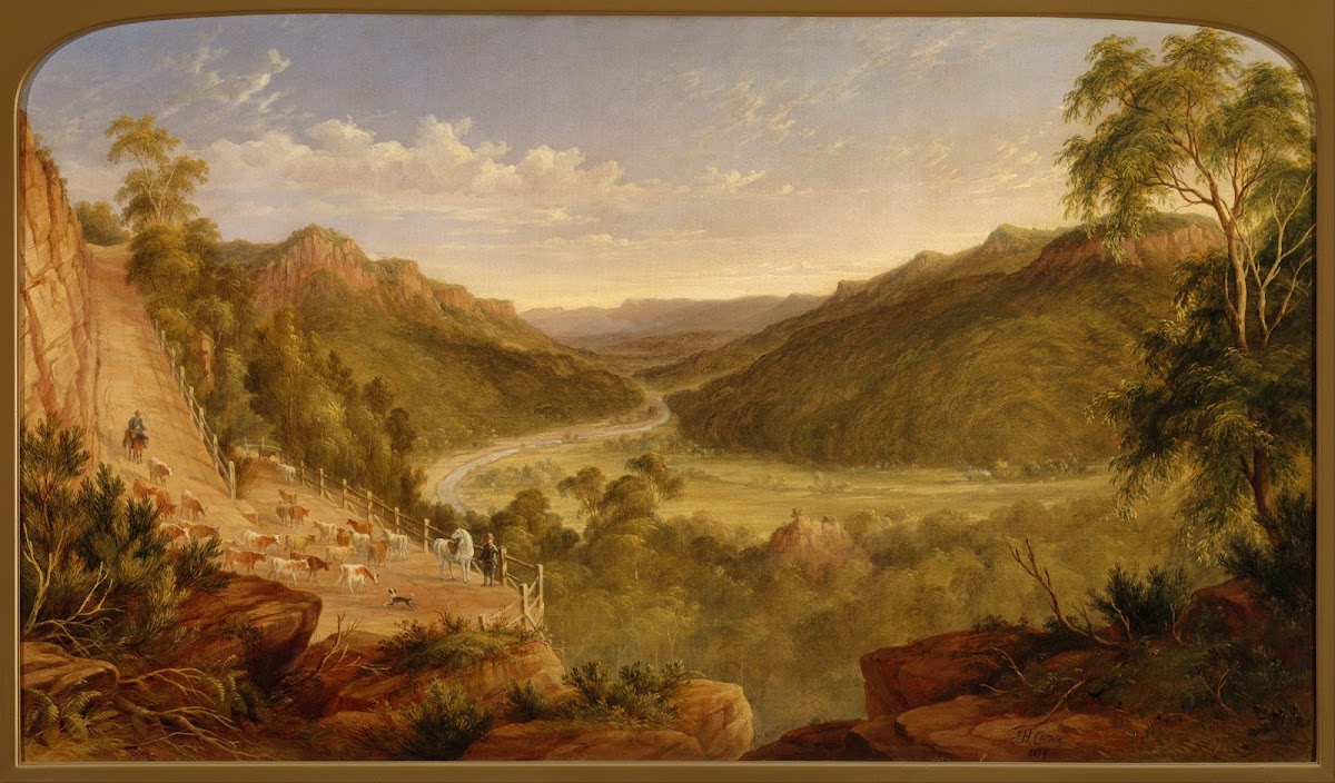 Burragorang Valley Near Picton 1879