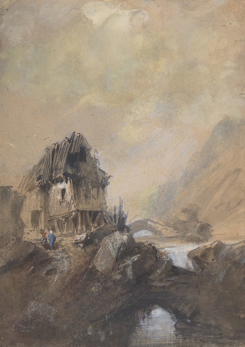 Village à Dieppe 1843