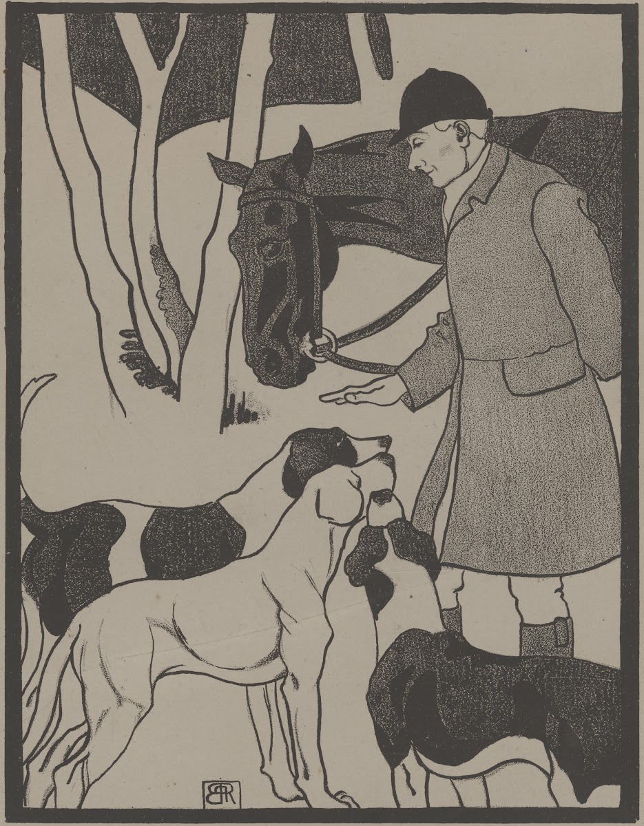 Huntsman and Hounds 1898 1899