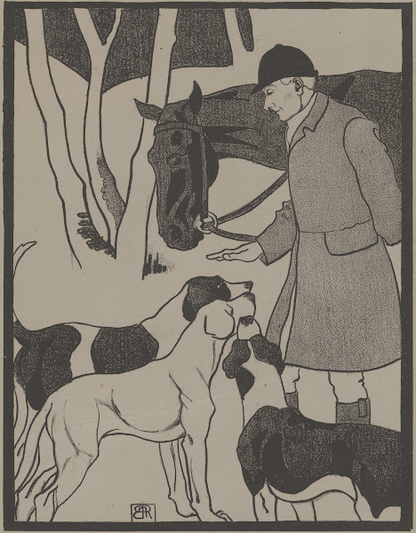 Huntsman and Hounds 1898 1899