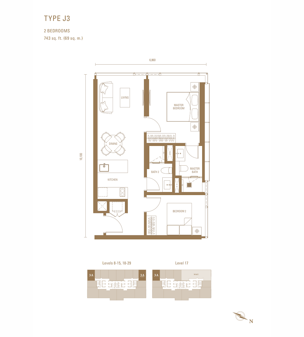 Pavilion Damansara Heights - Royal Suites (RC) floor plan