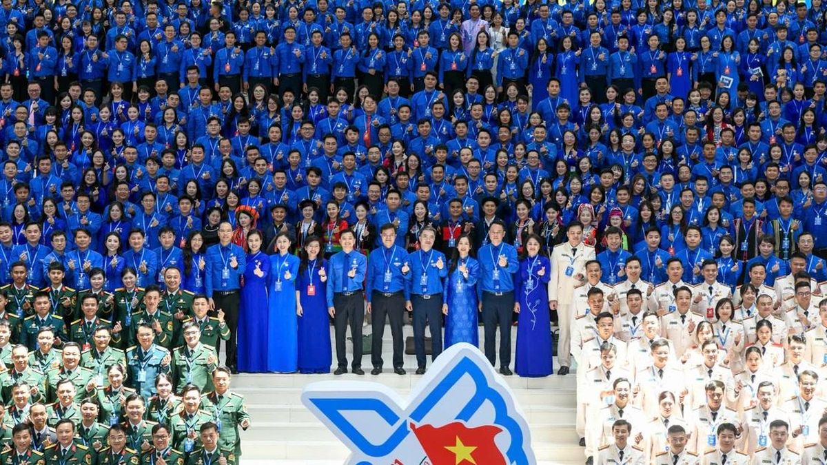 Toàn cảnh Đại hội đại biểu toàn quốc Đoàn TNCS Hồ Chí Minh lần thứ XIII - Báo Tiền Phong