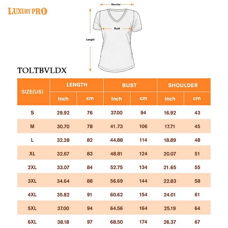 AOP TOL Universal Oversized Raglan Sleeve V-Neck T-Shirt