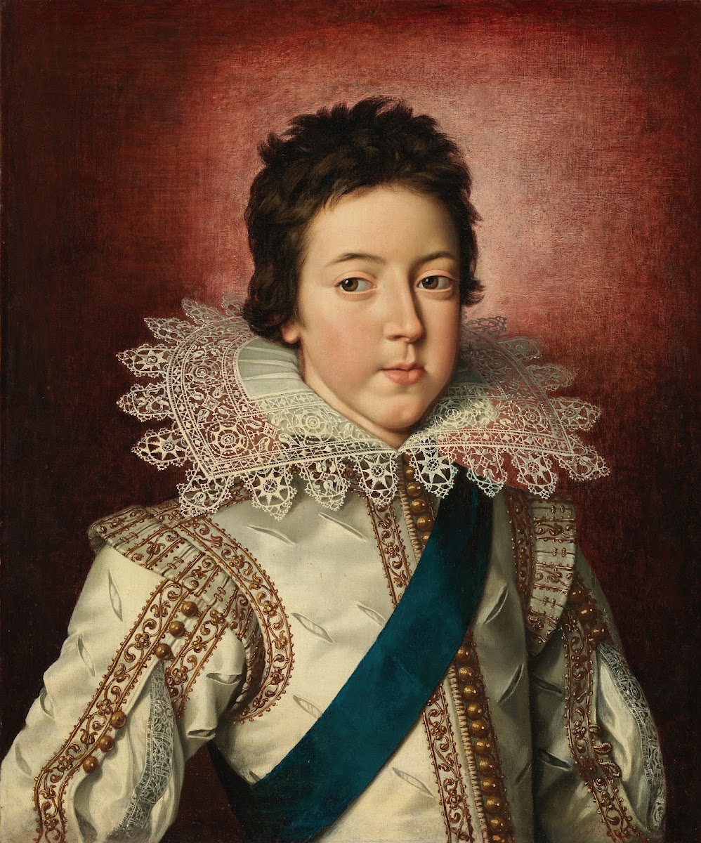 Portrait of Louis XIII King of France as a Boy circa 1616