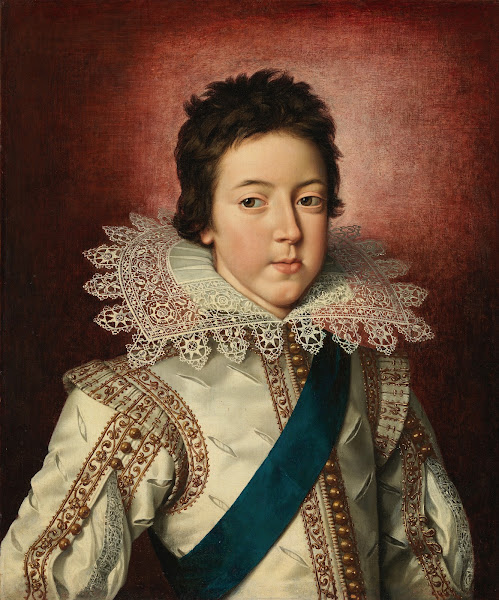 Portrait of Louis XIII King of France as a Boy circa 1616