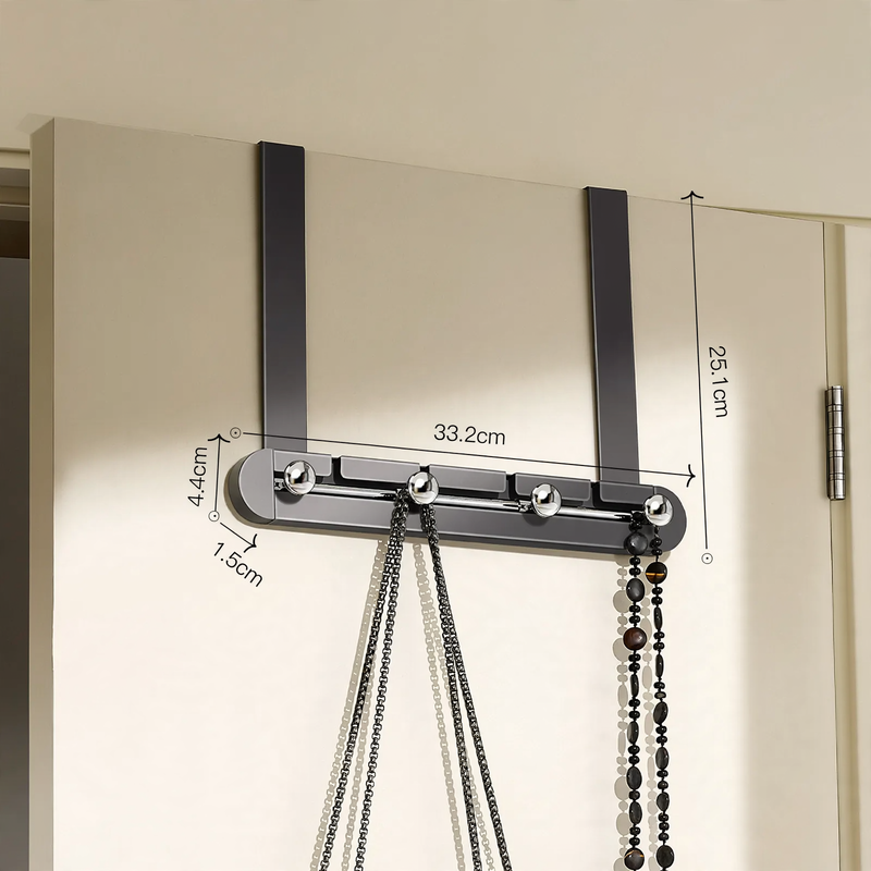 Door hooks without drilling, steel construction