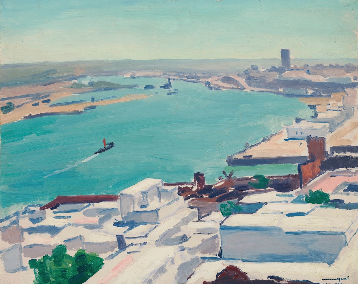 Le Bou Regreg Vu de la Casbah 1935