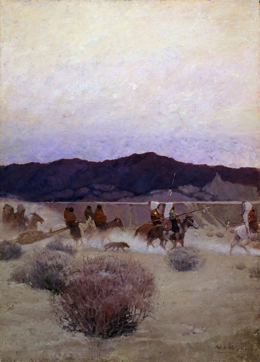 Moving Camp 1908
