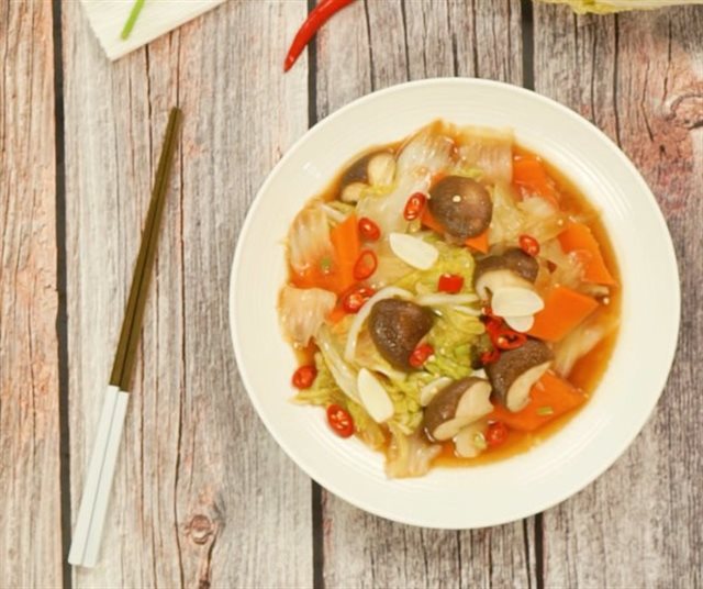 Rau Củ Xào Chay Thơm Ngon