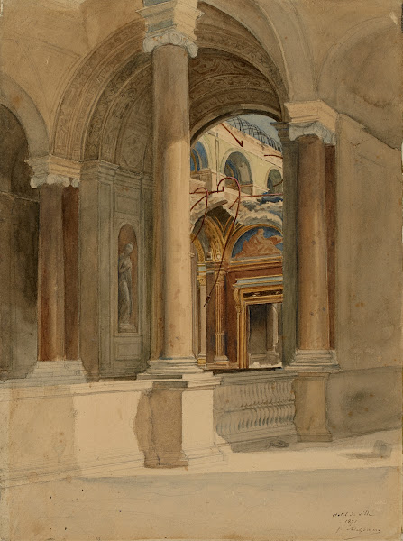 LHôtel de Ville après lincendie 1871