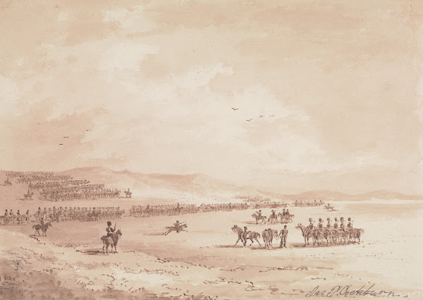 Cavalry Exercising