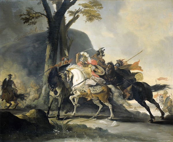 Alexander the Great at the Battle of the Granicus against the Persians 1737