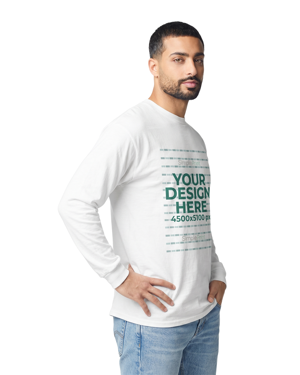 Gildan 2400 (US) - Ultra Cotton Long SleeveT-Shirt (DTF)