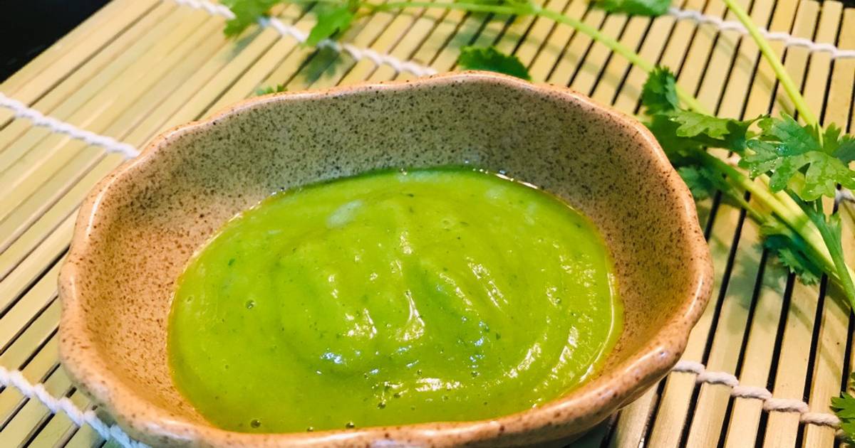 Sốt bơ rau mùi (ngò rí)