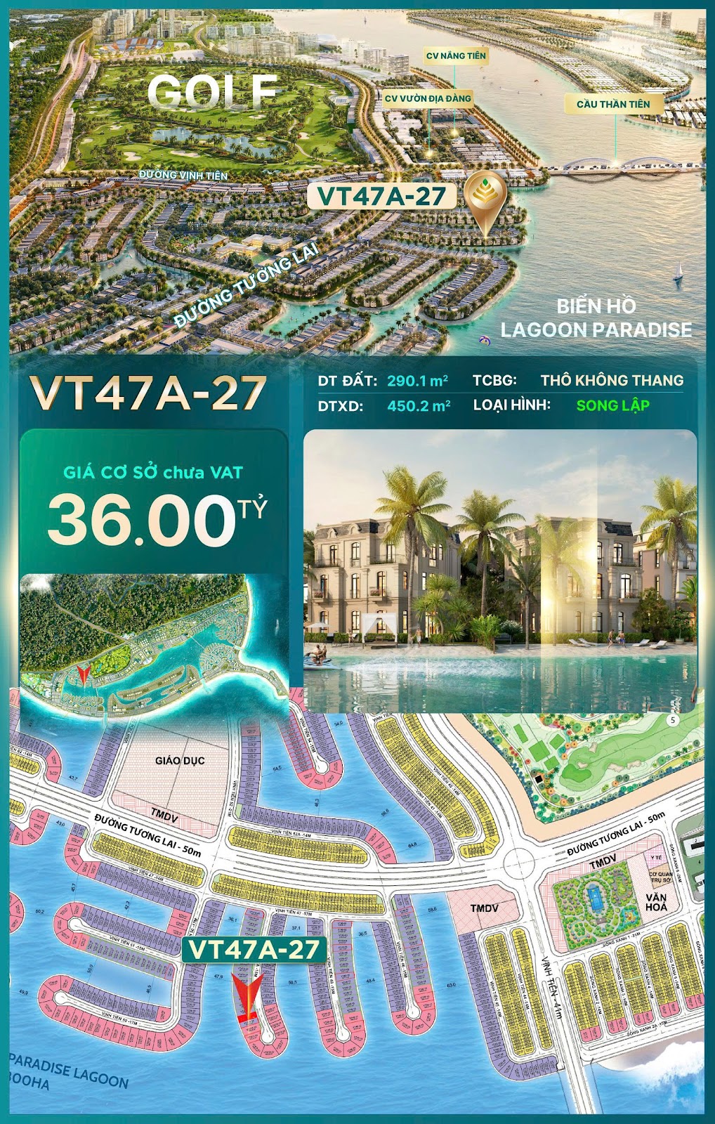 VT47A-27 VINHOMES GREEN PARADISE