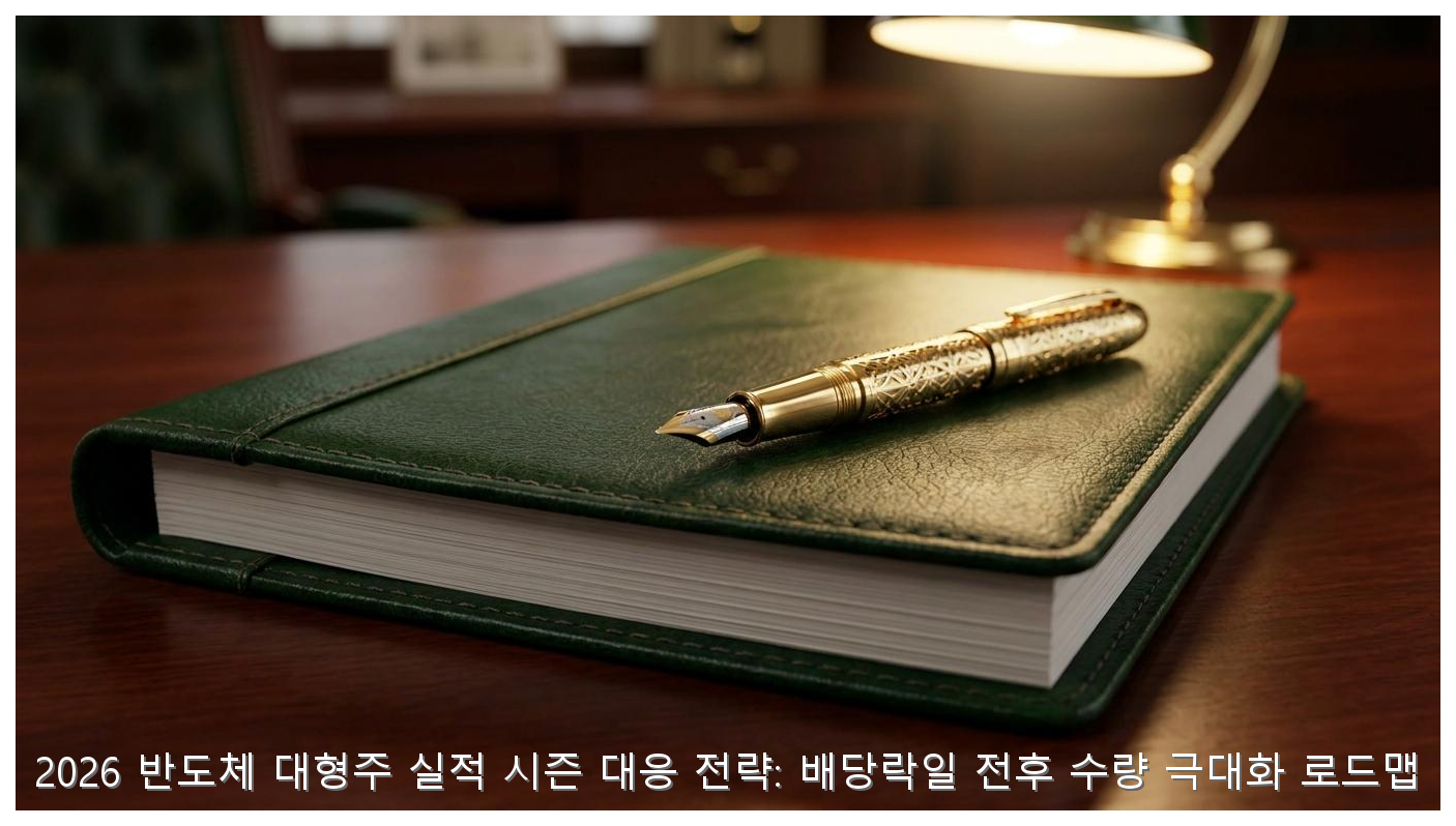 2026 반도체 대형주 실적 시즌 대응 전략: 배당락일 전후 수량 극대화 로드맵 핵심 안내 및 분석 인포그래픽 (3)