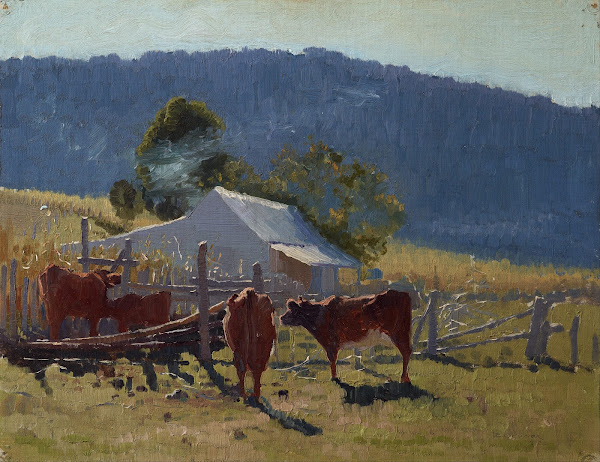Milking time Araluen Valley 1922