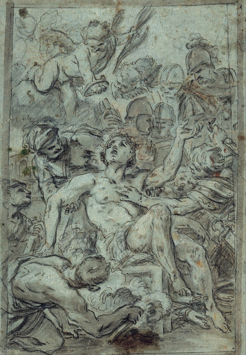 The Martyrdom of Saint Lawrence 1685