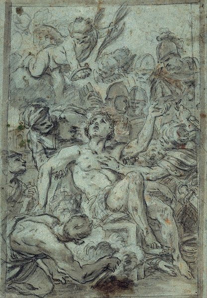The Martyrdom of Saint Lawrence 1685