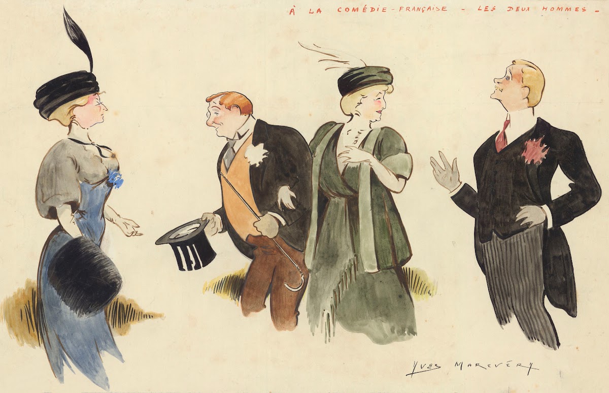 Les deux hommes de Alfred Capus 1908