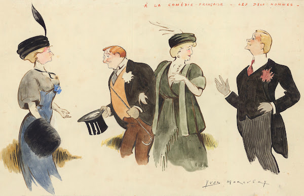 Les deux hommes de Alfred Capus 1908