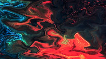 Abstract, Fluid, Liquid, Colorful, Artwork 4K Wallpaper Background