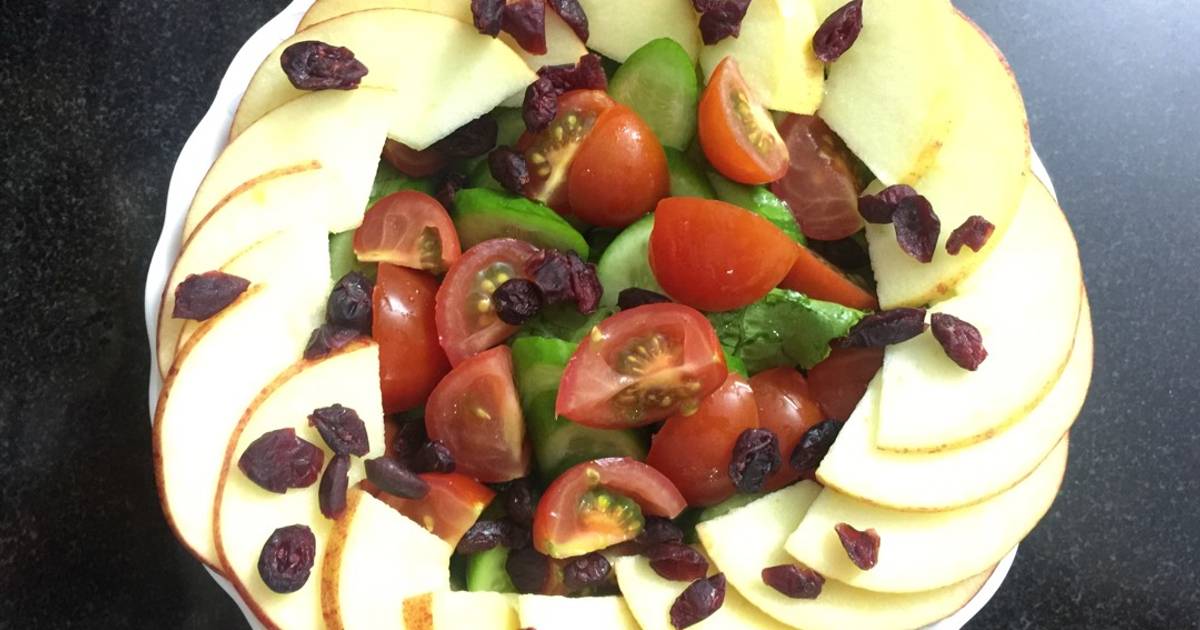 Salad giấm táo