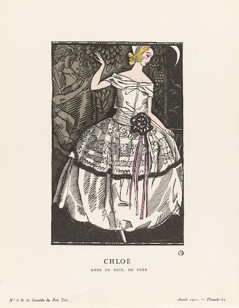 Chloë Robe du soir de Beer 1921