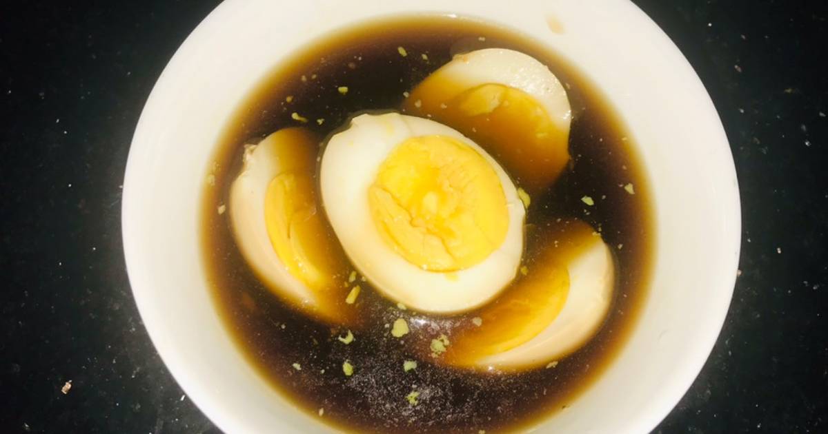 Trứng gà ngâm tương