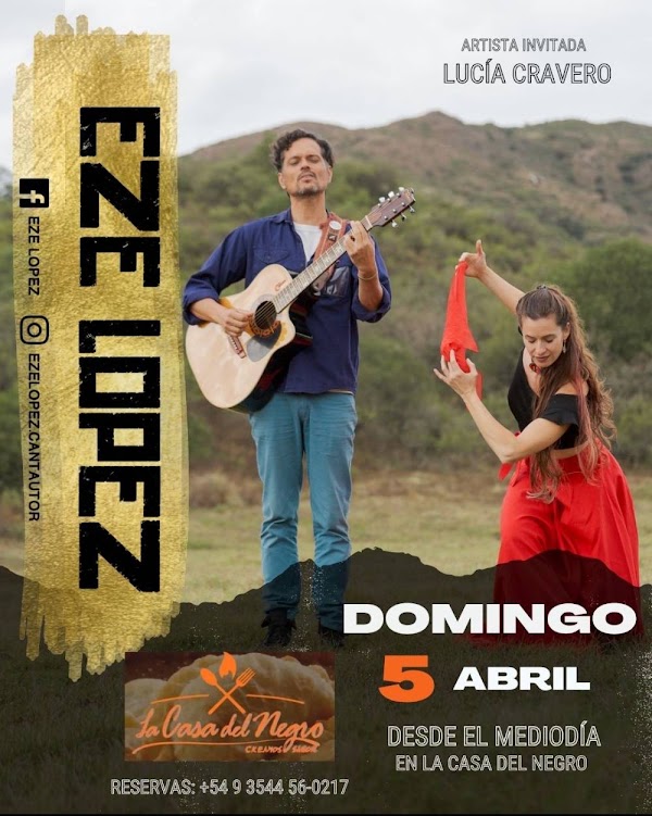 Eze Lopez y Lucía Cravero