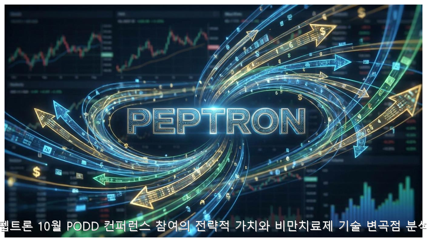 펩트론 10월 PODD 컨퍼런스 참여의 전략적 가치와 비만치료제 기술 변곡점 분석 핵심 안내 및 분석 인포그래픽 (8)
