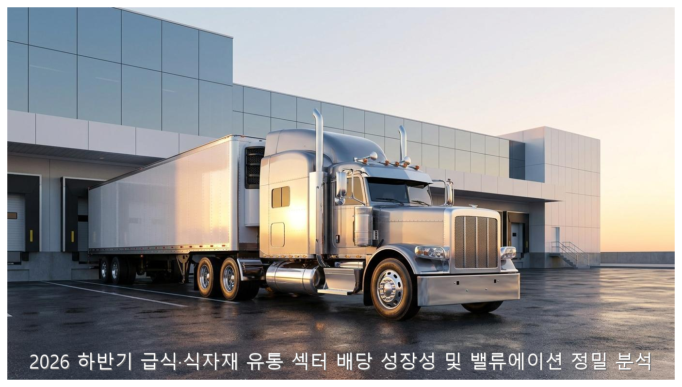 2026 하반기 급식·식자재 유통 섹터 배당 성장성 및 밸류에이션 정밀 분석 핵심 안내 및 분석 인포그래픽 (4)