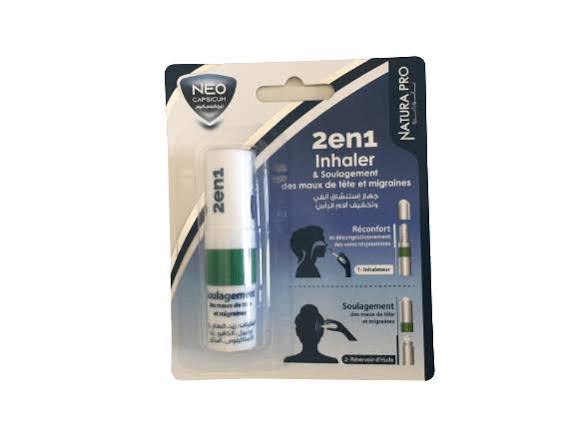 INHALATEUR ET MIGRAINE NEOCAPSICUM