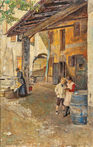 Kohlenhof in Görz Vendita Carbone 1915