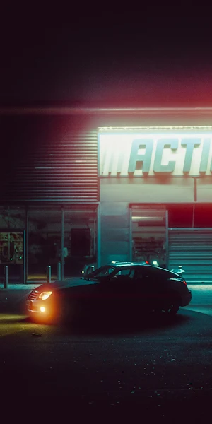 Night Photography, Car, Urban Scene, Automobile Full HD iPhone Wallpaper Background