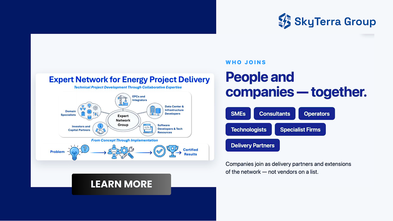 SkyTerra latest video — A curated expert network