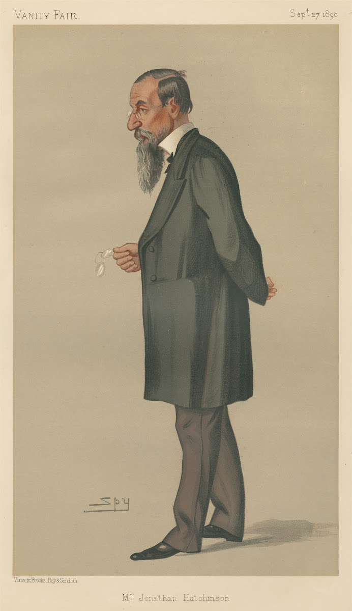 Doctors and Scientists Mr Jonathan Hutchinson 27 September 1890 1890