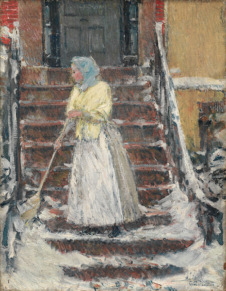 Sweeping Snow 1890s